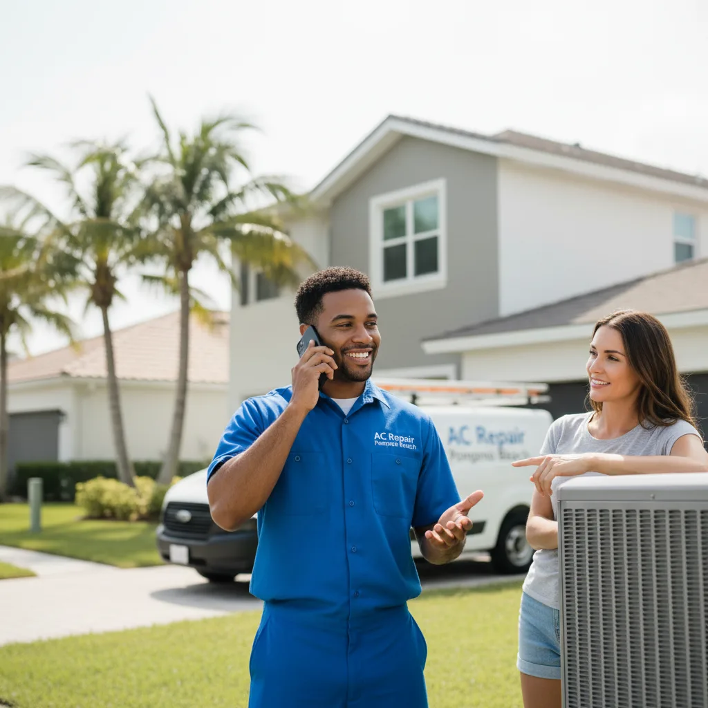 AC Repair Pompano Beach customer support in Denton